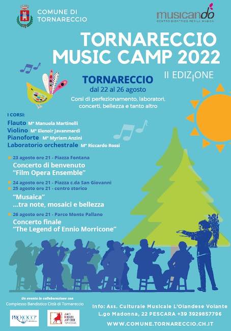 tornareccio music camp 2022