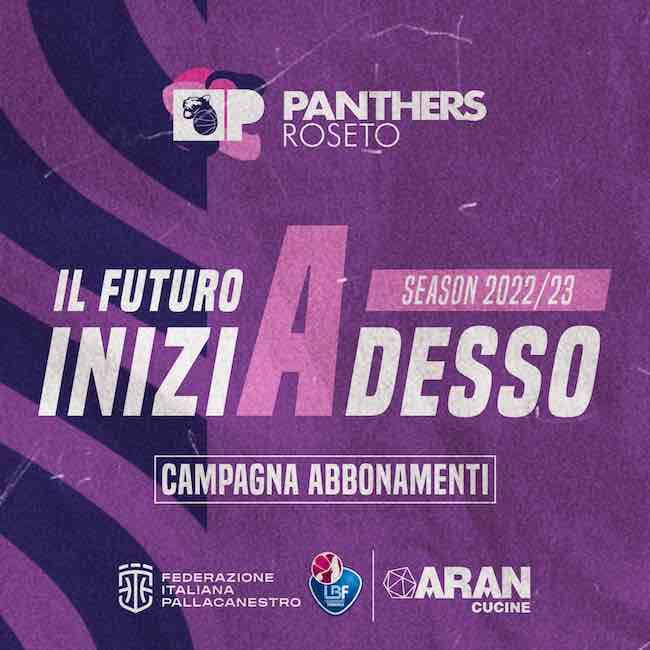 abbonamenti panthers roseto 2022-23