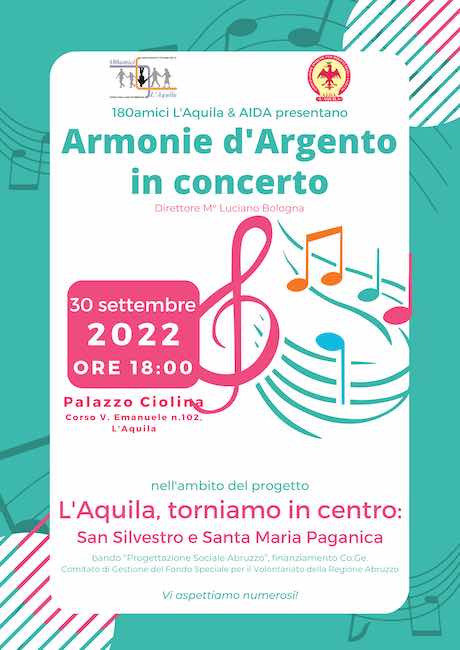 armonie d'argento 30 settembre 2022