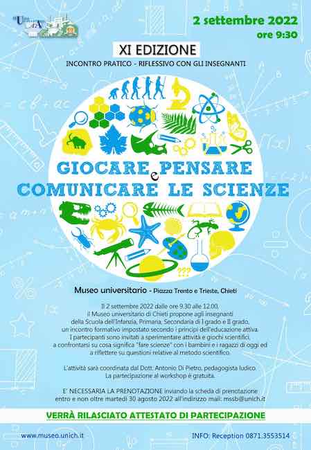 giocare pensare comunicare scienze