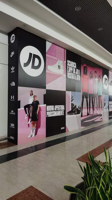 Nuovo store JD al Centro Commerciale Val Vibrata di Colonnella