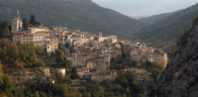 anversa degli abruzzi panorama