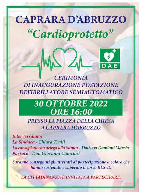 caprara d'abruzzo cardioprotetto