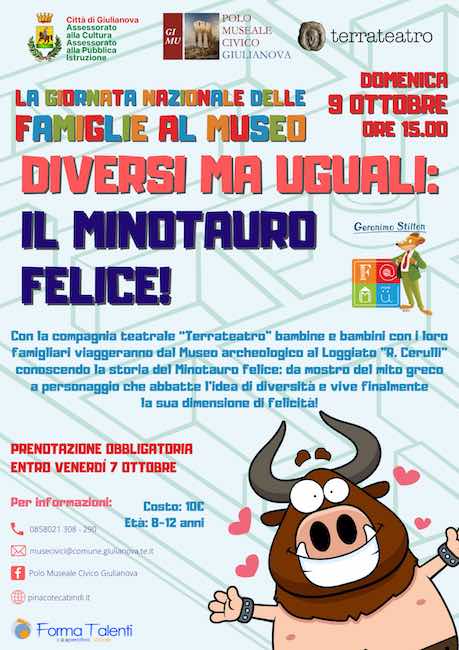 famiglie al museo 9 ottobre 2022