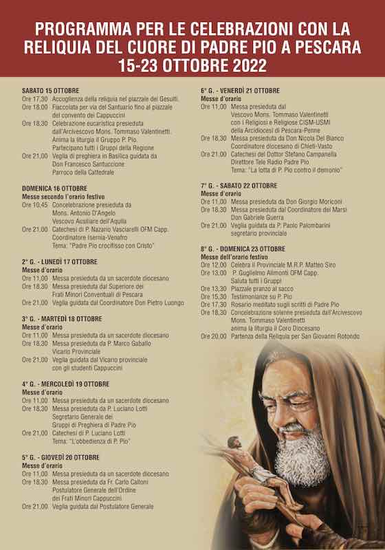 programma celebrazioni