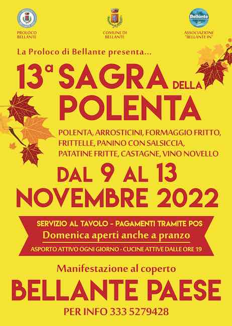 13° sagra polenta bellante