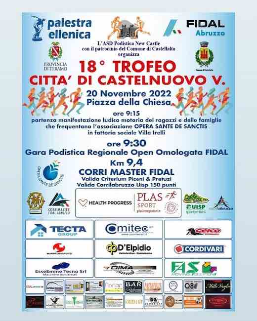 18° trofeo città castelnuovo vomano