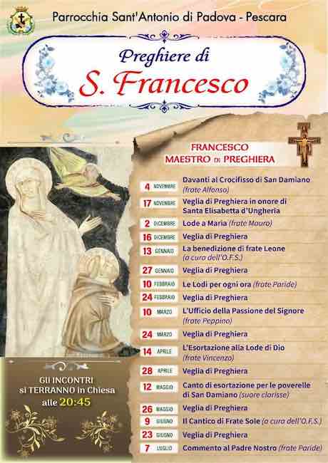 calendari san francesco