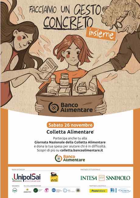 colletta alimentare 26 novembre 2022