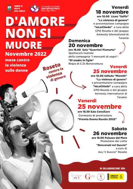 d'amore non si muore novembre 2022