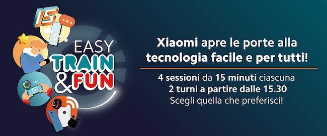 easy train & fun xiaomi
