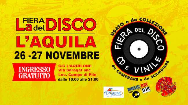 fiera del disco l'aquila 2022