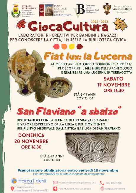 giocacultura 18-20 novembre 2022