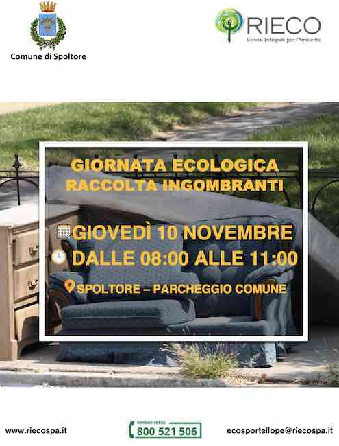 giornata ecologica spoltore 10 novembre 2022
