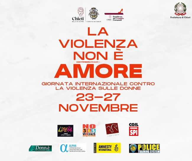la violenza non è amore 2022