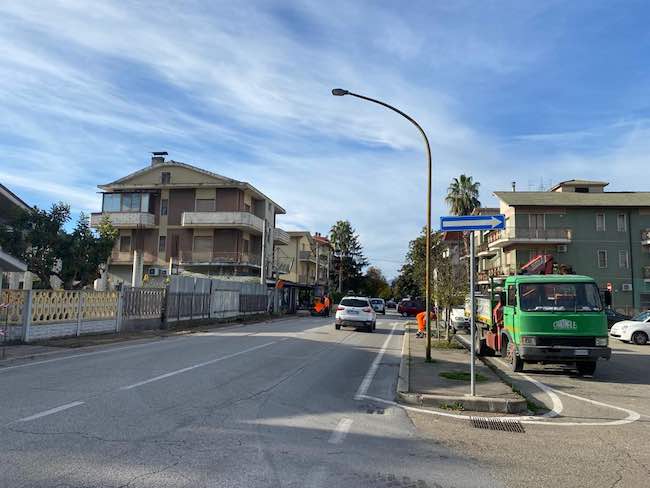 lavori via xx settembre