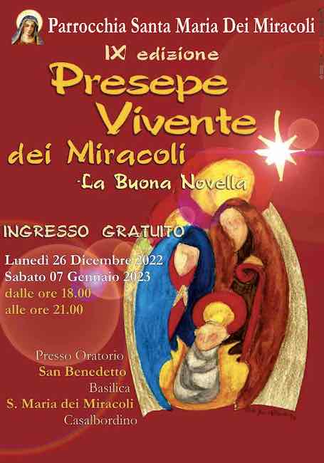 presepe casalbordino 2022