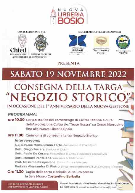 Bosio Abbigliamento Consegna Targa 