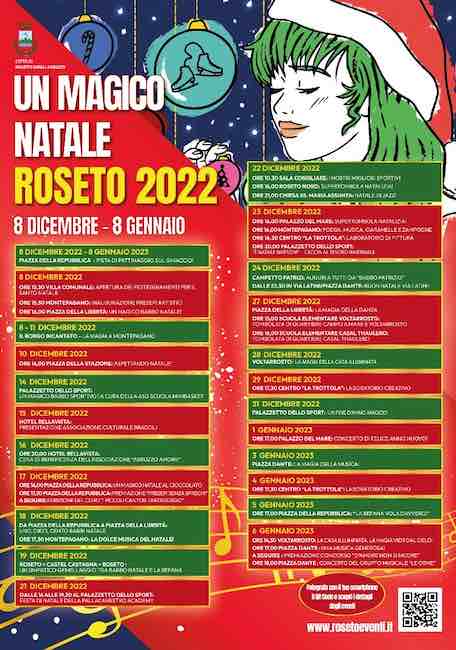 eventi natale 2022 roseto