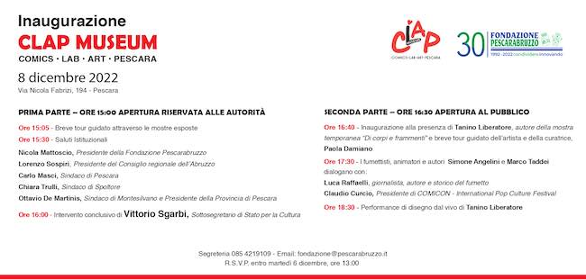 inaugurazione clap museum