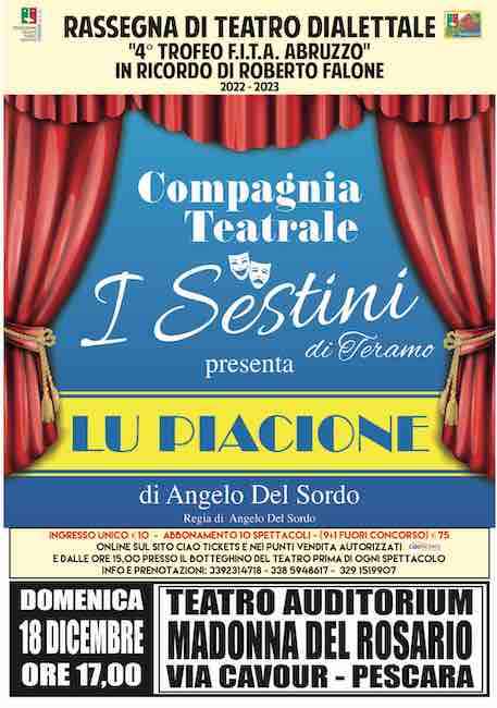 lu piacione 18 dicembre 2022