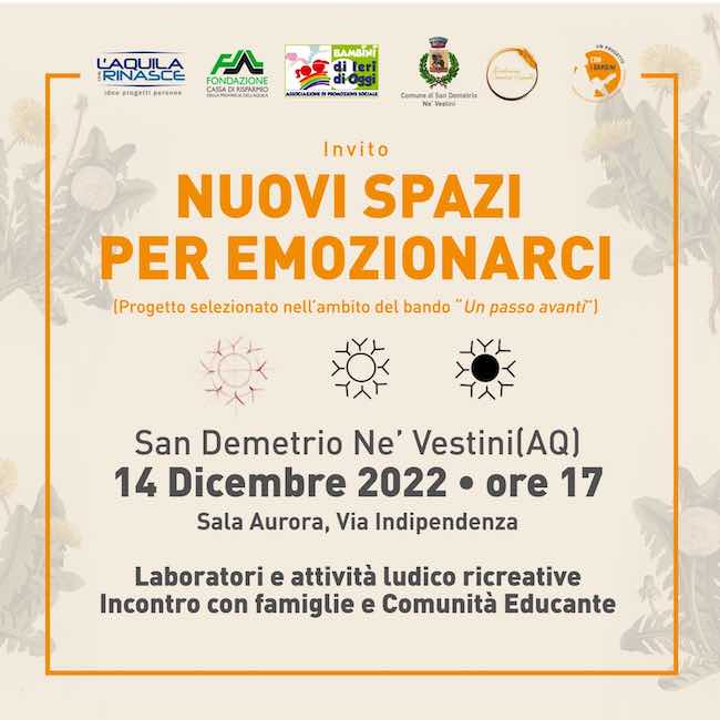 nuovi spazi per emozionarci