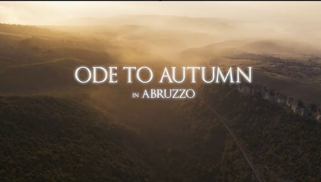 ode to autumn abruzzo