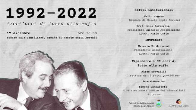 trent'anni di lotta alla mafia