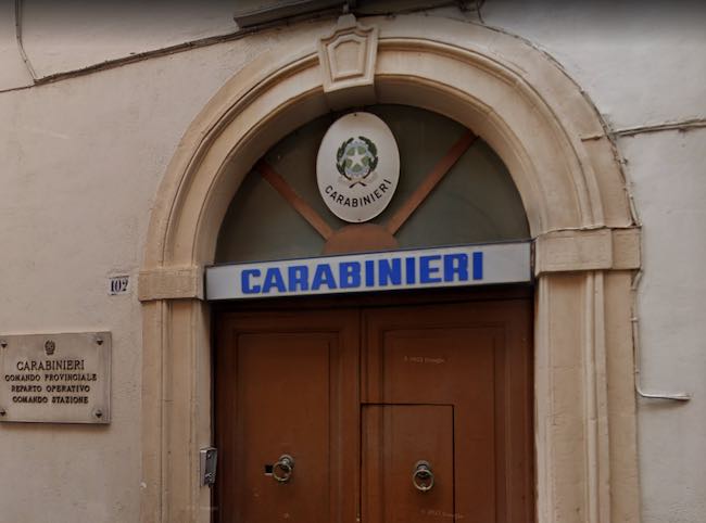 caserma carabinieri via arniense