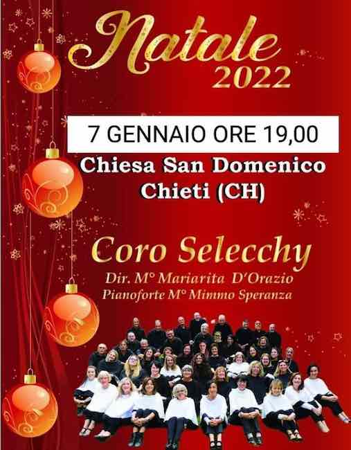 concerto coro selecchy chieti 7 gennaio 2023
