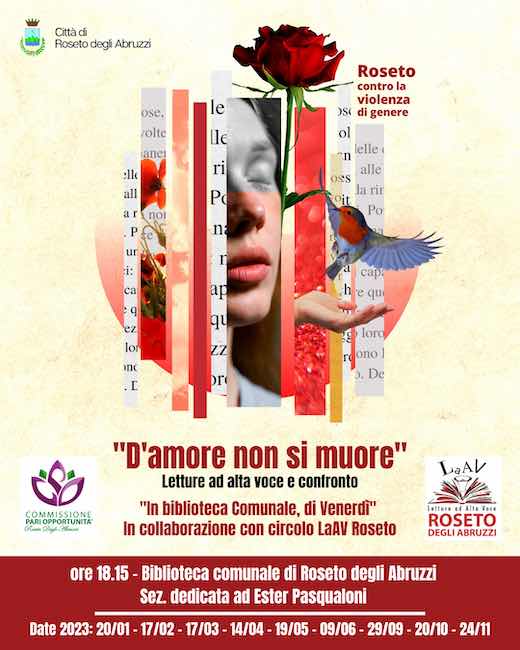 d'amore non si muore roseto 2023