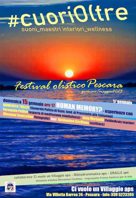 festival olistico pescara 15 gennaio 2023