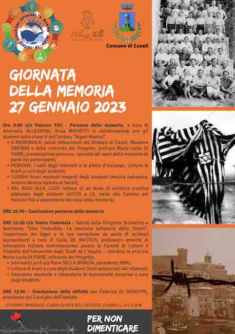 giornata della memoria casoli 2023