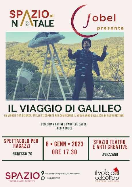 il viaggio di galileo 8 gennaio 2023