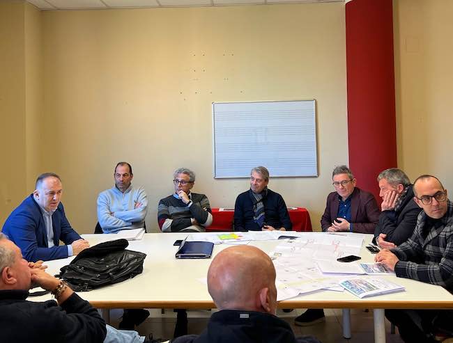 incontro affidamento lavori pala dean martin