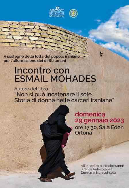 locandina incontro esmail mohades