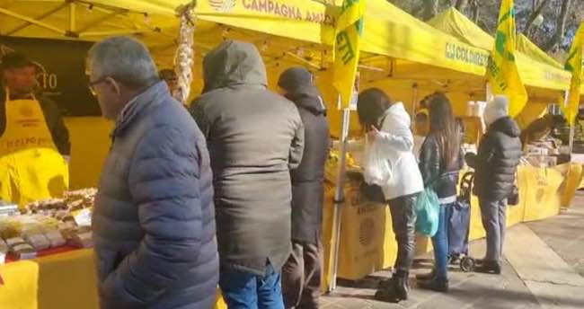 mercatino campagna amica l'aquila