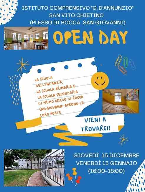 open day rocca san giovanni