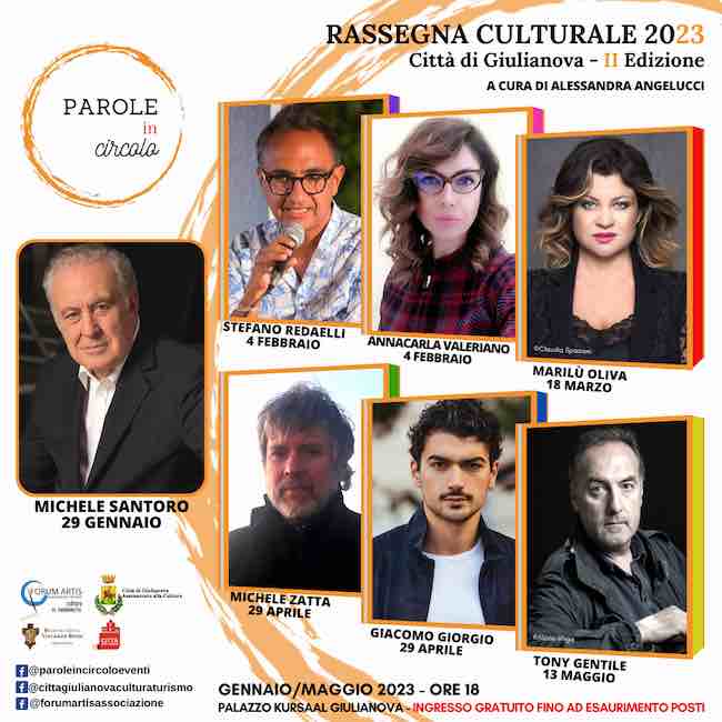 parole in circolo calendario