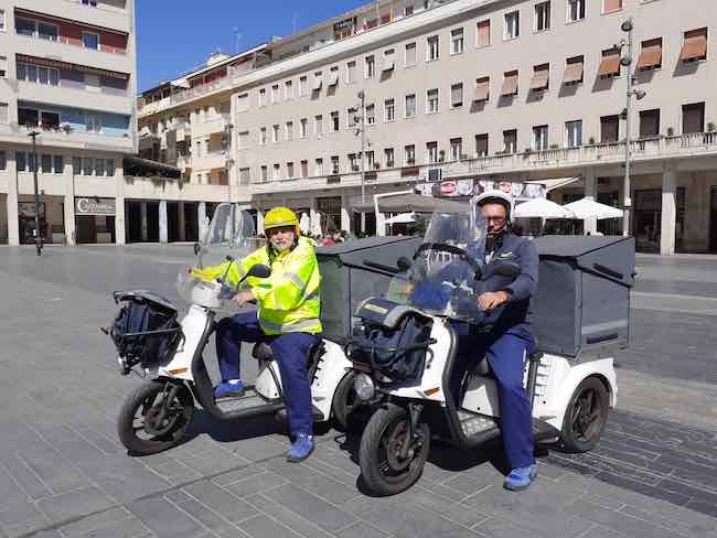 portalettere in servizio pescara