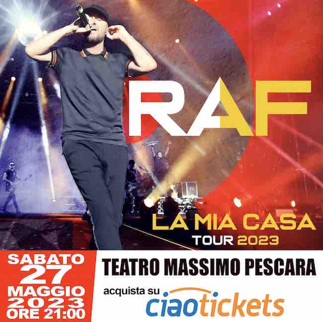 raf concerto pescara 27 maggio 2023