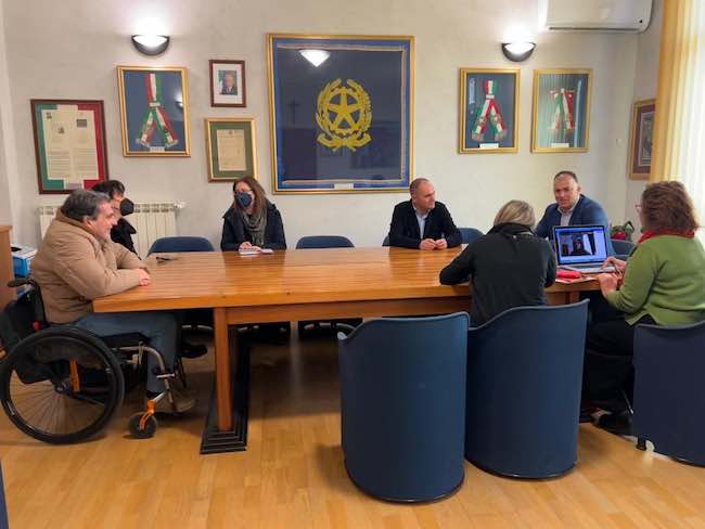 riunione tecnica per il peba