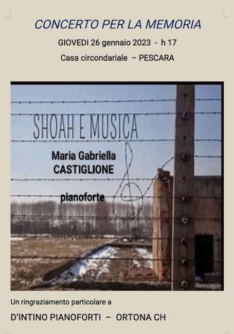 shoa musica 26 gennaio 2023