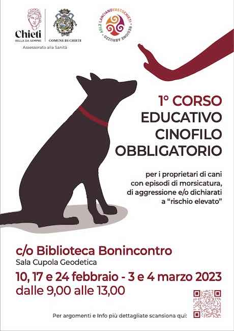 corso educativo cinofilo chieti