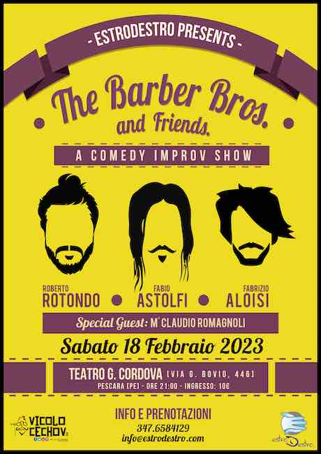 the barber bros 18 febbraio 2023