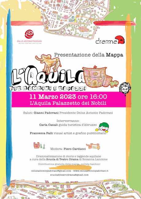 l'aquila per bambini e ragazzi