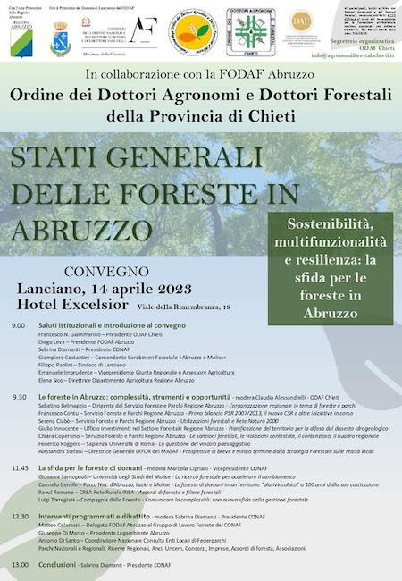 stati generali delle foreste in abruzzo