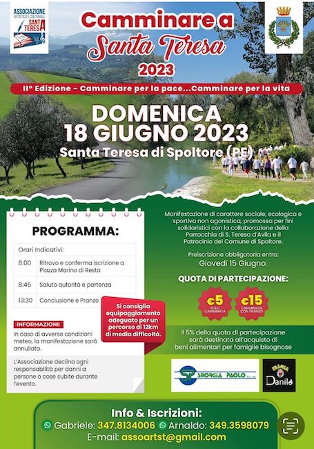 camminare per la pace 2023