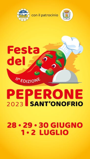 festa del peperone 2023