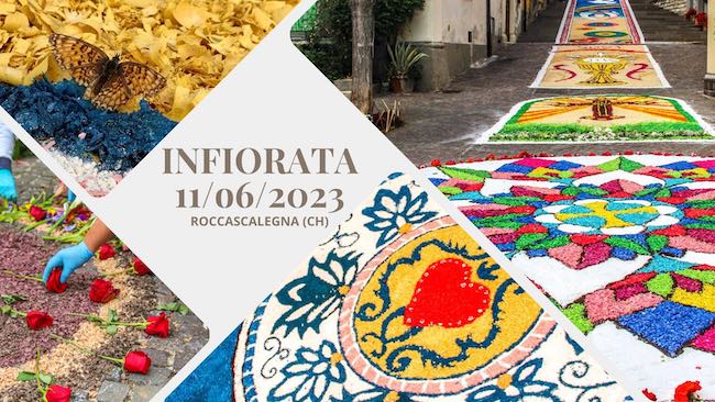 infiorata roccascalegna 2023